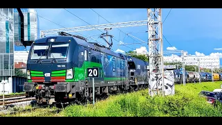 HŽPP, HŽ Cargo, ENNA PPD TRANS trains in Zagreb.