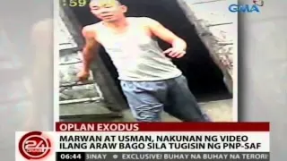 24 Oras: Marwan at Usman, nakunan ng video ilang araw bago sila tugisin ng PNP-SAF