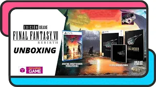 Final Fantasy VII Rebirth | Edición Deluxe Exclusiva GAME | Unboxing