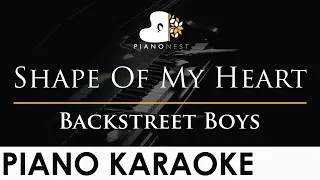 Backstreet Boys - Shape Of My Heart - Piano Karaoke Instrumental Cover with Lyrics