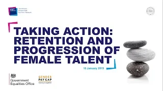 How businesses can take action on the gender pay gap - retention and progression.