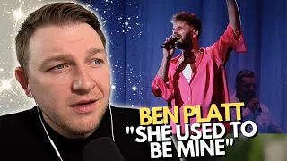 BEN PLATT covers "She Used To Be Mine" LIVE on tour | Musical Theatre Coach Reacts