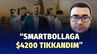 “Bizni uxlatib ketishdimi, tushunmayapman” — Smartbolla’ga 4200 dollar tikkan investor