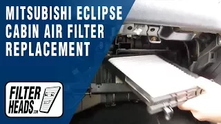 How to Replace Cabin Air Filter Mitsubishi Eclipse