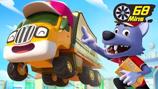 Delivery Truck Rescue Team | Police Car🚨, Construction Truck | Kids Songs | BabyBus - Cars World