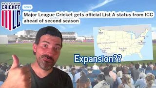 Major League Cricket Gets List-A Status, Expansion on the Horizon