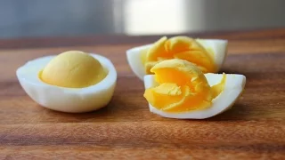 Soft Hard Boiled Eggs - How to Steam Perfect Hard Boiled Eggs with Soft, Tender Yolks