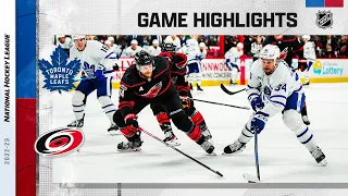 Maple Leafs @ Hurricanes 3/25 | NHL Highlights 2023