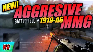 new gun! browning 1919 a6 MMG ( camper's new gun ) battlefield 5 multiplayer gameplay / highlights