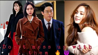 Don't mess up with them🤨😈 Seok Kyung is my fav🥵#penthouse #penthouse2 #penthouse3 #kdramalover #sbs