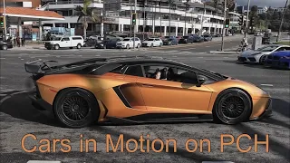 Craziness on PCH - Cars in Motion