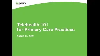 Telehealth 101 for Primary Care Practices