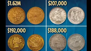 Top 80 Most Valuable English coins / pennies, Dollars and Dime English coins list