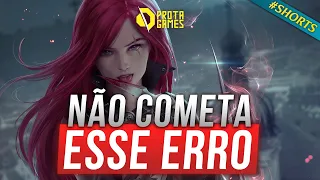 ERRO DE KATARINA QUE TODO JOGADOR INICIANTE COMETE #SHORTS