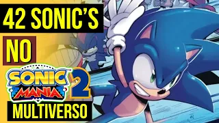 42 SONIC TOGETHER IN SONIC MANIA 2 😱 | SONICVERSE