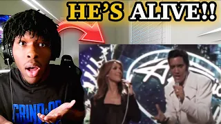 CELINE DION & ELVIS PRESLEY - IF I CAN DREAM - REACTION VIDEO!