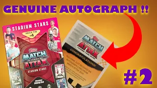 I PULLED A NUMBERED AUTOGRAPH CARD !! - EXTREMELY RARE - Match Attax 23/24 MEGA TIN Opening #2