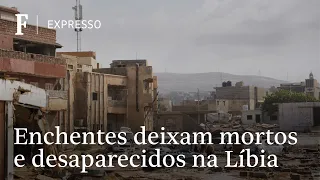 Enchentes deixam mortos e milhares de desaparecidos na Líbia