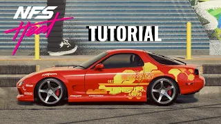 Need for Speed HEAT | Orange Julius Mazda RX7 Build Tutorial!