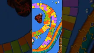 Worm Hunt - Snake game iO zone gaming play-10 #shorts #wormszone #gaming