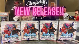 Ripping (4) 2023 Bowman Chrome Baseball Mini Hobby Boxes!  Tons of Refractors and 4 Autos!
