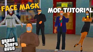 Download New "SKIN PED WITH FACE MASK" Mod Tutorial (Iwas Virus🤧) | Gta Sa Roleplay