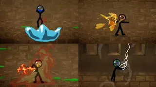 Avatar: The Last Airbender Intro But it is Stick Empires With Elemental Empire Comparison