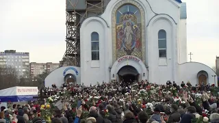 Thousands Bid Farewell To Dead Belarusian Protester