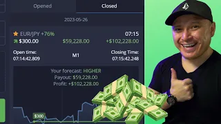 😱😎BEST Pocket Option Strategy for 1 MINUTE! - $1,164 LIVE!!💰🤑