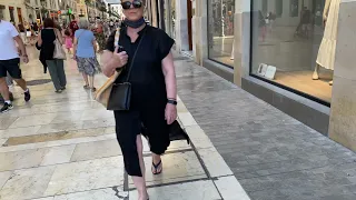 Street fashion in Summer. Spain. Malaga. Уличная мода. Испания. Малага