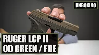 Unboxing the Ruger LCP II 2 OD Green / FDE 380 ACP Pistol