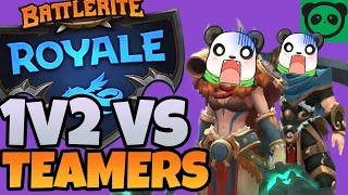 Teldo vs TEAMERS | Back 2 Battlerite Royale | Croak Solo Gameplay