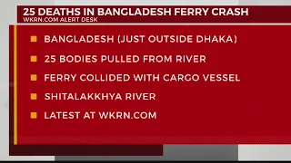 Dozens killed in Bangladesh ferry crash