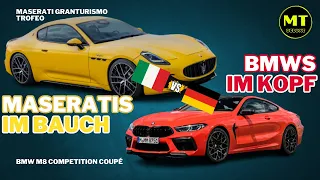 Der NEUE Maserati GranTurismo Trofeo vs BMW M8 Competition | Kann Italien gewinnen?