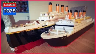 LEGO TITANIC COBI VS OXFORD !!