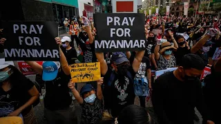 Mehrere Demonstranten bei Protesten in Myanmar getötet