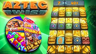 WHEEL DECIDED My Bonus Buys.. AND THIS AZTEC TWIST SLOT PAID?!