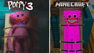 Criei o TRAILER de PoppyPlay Time 3 No Minecraft - KissyMissy