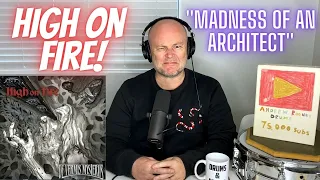 Drum Teacher Reacts: HIGH ON FIRE! | 'Madness of an Architect'