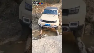 BAIC BJ40 Jeep 4x4 offroad  videos #BAIC #BJ40