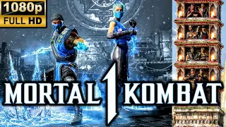 MK1 *DEADLY ALLIANCE SUB ZERO* KLASSIC TOWER GAMEPLAY!! (FROST AS KAMEO) 1080p 60 (MORTAL KOMBAT 1)