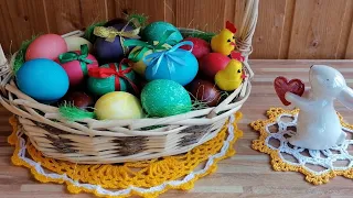 ЗАКАЗАЛА ПРЯЖУ🧶 ПОКРАСИЛА ЯЙЦА🐣