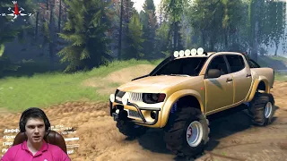 Mitsubishi L200 для Spintires. Простота и практичность