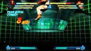 Marvel vs. Capcom 3 Tutorials: Team Aerial Combo