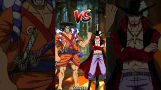 Oden VS Mihawk | Who Wins? #onepiece #anime #shorts