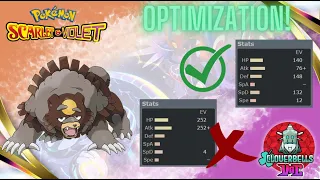 How to create OPTIMAL EV Spreads in Competitive Pokemon | Scarlet & Violet VGC | Regulation D