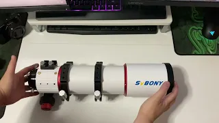 SVBONY SV550 Telescope Unboxing, a closer look, and a sample image