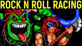 Сега Rock n' Roll Racing Sega / rock and roll racing - рок энд ролл рейсинг | Ретро гонки