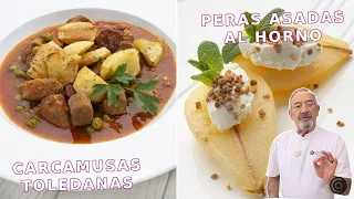 CARCAMUSAS y PERAS ASADAS // Cocina Abierta de Karlos Arguiñano