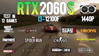 RTX 2060 Super Test in 12 Games At 1440p ft i3 12100F